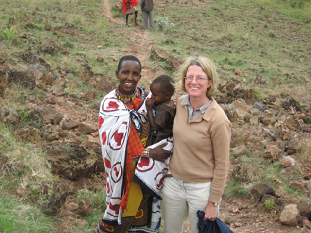 The project brought clean water to the Massai people through a simple distillation device, collecting water from the steam that came up through cracks in the volcanic landscape.