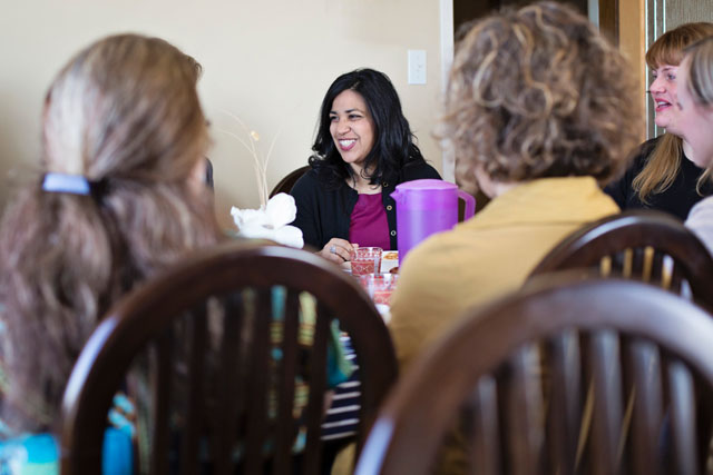 Lunch at the Dream Centre. Photo by Virginia Quist