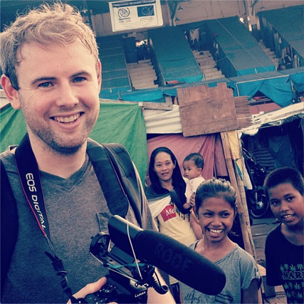 Filming in Zamboanga, Philippines with Hope for the Nations