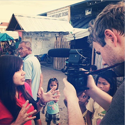 Filming in Zamboanga, Philippines with Hope for the Nations